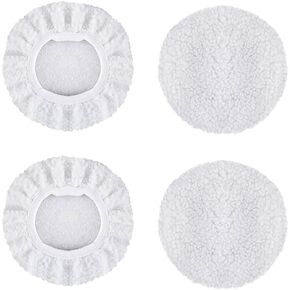 4 PCS Car Polishing Pads 5-6 Inch - Professional Grade Buffing Pads with Reinforced Double-Stitched Edges for Auto Detailing & Surface Restoration in Saudi Arabia