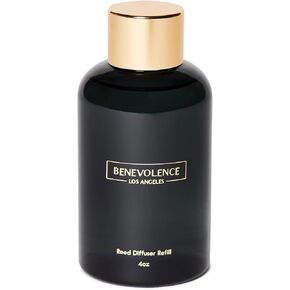 Benevolence LA Lavender & Eucalyptus Reed Diffuser Oil Refill | Long Lasting Home Fragrance for Bathroom and Bedroom | Essential Oils for Relaxation - 4 oz in Kuwait
