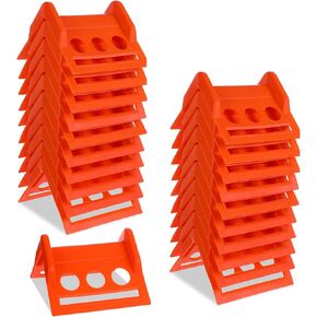 20 Pack Orange Flatbed Edge Protectors Corner Protectors for Up to 4 Inch Straps, Reusable Plastic Edge Guards for Box Truck and Flatbed Loads in Saudi Arabia