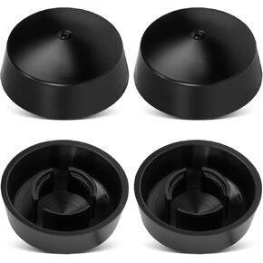 19815951 Trim Cylinder Ram Cap Compatible with Mercruiser Alpha One Gen Two Stern Drives (1991-Newer), 18-2466-9 Trim Cylinder End Cap for Mercruiser (Pack of 4, Black) in Saudi Arabia