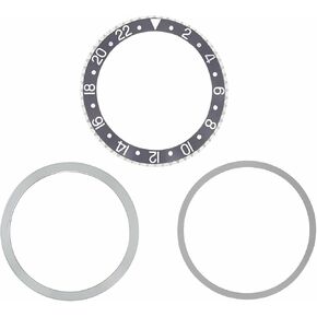 Ewatchparts Bezel & Insert & Retaining Compatible With Vintage Rolex GMT I 1675,16750,16753,16758 Gray in Kuwait