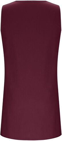 Women's Sleeveless Linen Shift Dress 2025 Summer Plain Casual Beach Dresses Solid Long Tank Sundress Vacation Outfits in Saudi Arabia