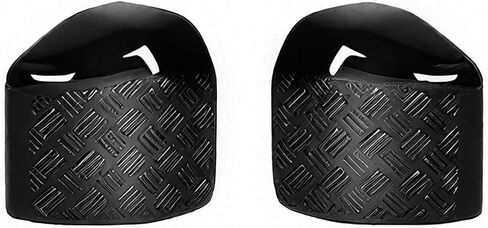 Defender Rearview Mirror Cover | Gloss Black ABS Anti-Scratch Protection Guards | Land Rover Defender 2020-2025 90 110 130 Accessories | Easy Installation Exterior Decoration Armor Accessory in Saudi Arabia