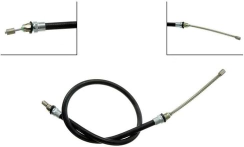 كابل الفرامل للوقوف الخلفي - 2pcs طوارئ كبل فرامل طوارئ مجموعة كابل الفرامل البديل لجيب شيروكي 2001 2000 1999 1998 1997 in Kuwait