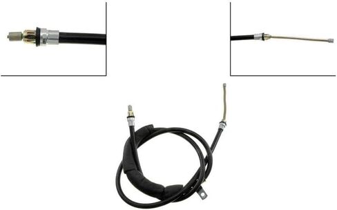 كابل الفرامل للوقوف الخلفي - 2pcs طوارئ كبل فرامل طوارئ مجموعة كابل الفرامل البديل لجيب شيروكي 2001 2000 1999 1998 1997 in Kuwait