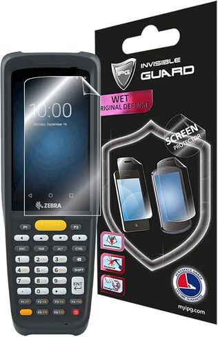 IPG Compatible with ZEBRA TC53-58 Computer Screen Protector 6 UNITS Invisible Guard Free Lifetime Replacement HD Clear Bubble Free screen protection for TC53-58 in Saudi Arabia