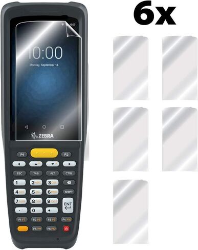 IPG Compatible with ZEBRA TC53-58 Computer Screen Protector 6 UNITS Invisible Guard Free Lifetime Replacement HD Clear Bubble Free screen protection for TC53-58 in Saudi Arabia