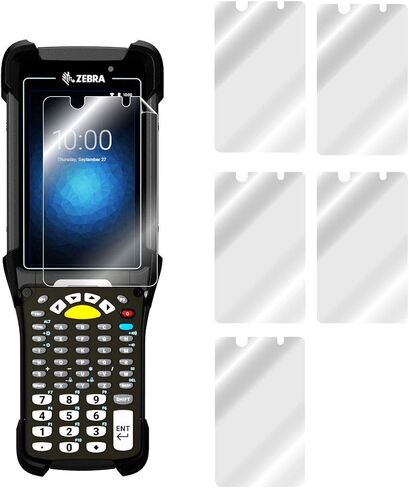 IPG Compatible with ZEBRA TC53-58 Computer Screen Protector 6 UNITS Invisible Guard Free Lifetime Replacement HD Clear Bubble Free screen protection for TC53-58 in Saudi Arabia