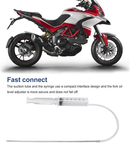 YUYTE Fork Oil Level Gauge Motorcycle Fork Oil Measuring Tool 0-300mm Adjustable Level Gauge with High Temperature Resistance for Service Fluid Injection in Saudi Arabia