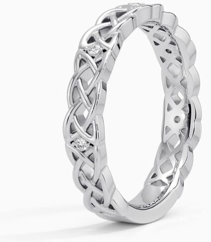 خاتم الخطوبة Moissanite عديمة اللون in Saudi Arabia