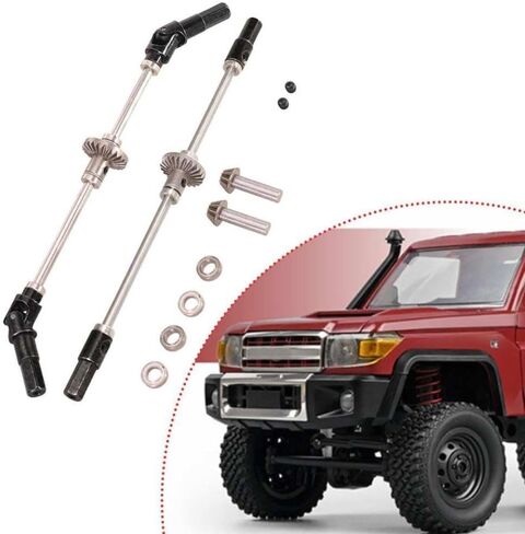 RC Gear Axle Bridge Metal Replacement Shaft Professional Spare Parts Compatible with Front and Rear Axle Compatible with MN98V2 MN82 MN99SV2 1 12 Scale in Kuwait