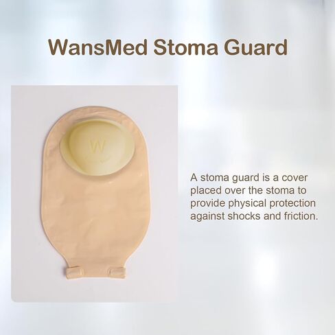 حارس Stoma و 50 زوجًا من الملصقات | الحماية النهائية لحقيبة فغرك in Kuwait