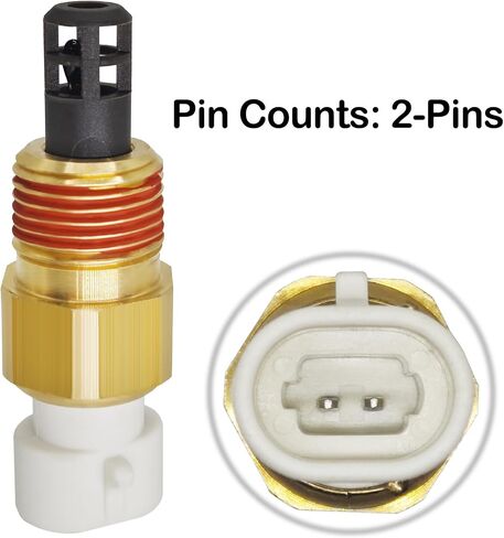 25036751 Intake Air Temperature Sensor Kit w/Pigtail Harness - Fits for GM, Buick, Cadillac, Chevrolet, GMC, Oldsmobile, Pontiac (1985-2009 Models) - Replaces 25036751, 25037225, 25037334 in Saudi Arabia