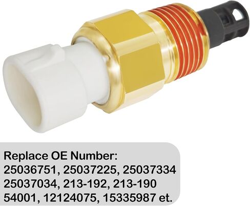 25036751 Intake Air Temperature Sensor Kit w/Pigtail Harness - Fits for GM, Buick, Cadillac, Chevrolet, GMC, Oldsmobile, Pontiac (1985-2009 Models) - Replaces 25036751, 25037225, 25037334 in Saudi Arabia