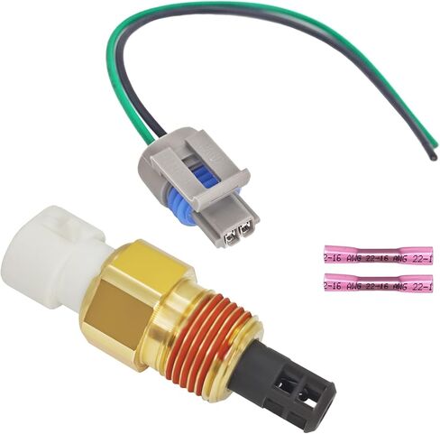 25036751 Intake Air Temperature Sensor Kit w/Pigtail Harness - Fits for GM, Buick, Cadillac, Chevrolet, GMC, Oldsmobile, Pontiac (1985-2009 Models) - Replaces 25036751, 25037225, 25037334 in Saudi Arabia