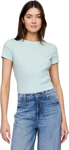 GAP Women's Solid Rib Knit Top in Saudi Arabia