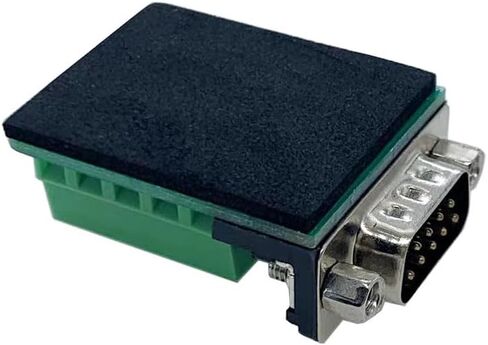 2PCS (1PCS Male 1PCS Female) DB37 Solderless Connector, RS232 D-SUB Serial to 2 Row 37-pin Port Terminal Adapter Breakout Board with Nuts in Kuwait