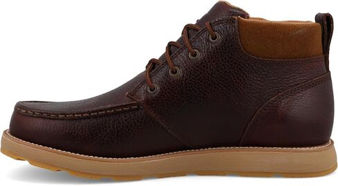 Twisted X Men's 5" CellStretch Wedge Sole Boot, Moc Toe with CellStretch in Saudi Arabia