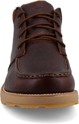 Twisted X Men's 5" CellStretch Wedge Sole Boot, Moc Toe with CellStretch in Saudi Arabia