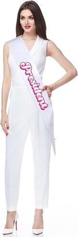 Sash Female Role-Playing Supplies with Pins for Halloween Events Elections Parties and Activities (President) in Saudi Arabia