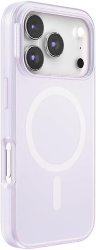 PopSockets iPhone 17 Pro Phone Case Compatible with MagSafe, for iPhone 17 Pro, Wireless Charging Compatible, Case Only - Opalescent White in Saudi Arabia