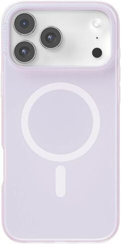 PopSockets iPhone 17 Pro Max Phone Case Compatible with MagSafe, for iPhone 17 Pro Max, Wireless Charging Compatible, Case Only - Opalescent White in Saudi Arabia