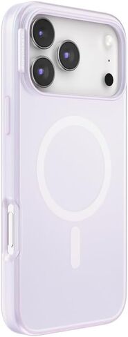 PopSockets iPhone 17 Pro Max Phone Case Compatible with MagSafe, for iPhone 17 Pro Max, Wireless Charging Compatible, Case Only - Opalescent White in Saudi Arabia