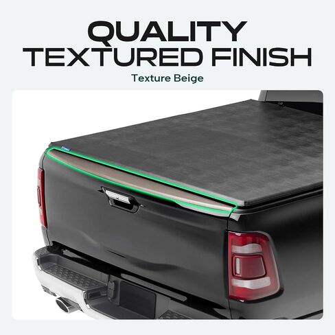 YHTAUTO Tailgate Molding Cap Fit for Ford F-250/F-350 Super Duty 2003-2006 | Texture Beige Rear Upper Side Tailgate Top Cap Protector Molding Trim Cover in Saudi Arabia