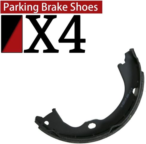 AutoDN Rear Parking Brake Shoes Compatible With 2003-2004 Dodge Dakota in Saudi Arabia