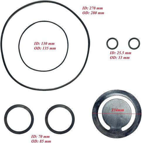 9PCS GASKET O-RING MECHANICAL SEAL لـ Predator 3 "في. 212cc 63406 56162 للبطل 3 في. in Kuwait