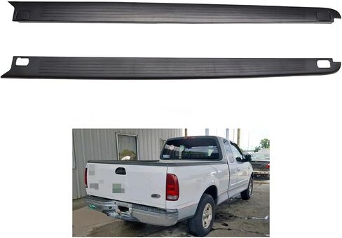 F-150 Bed Rail Cap Cover Side 6.5' Bed Right & Left Side Rail Caps Cover Replacement for 2004-2005 Ford F-150 4L3Z-99291A40-BAA, 4L3Z-99291A41-BAA in Saudi Arabia