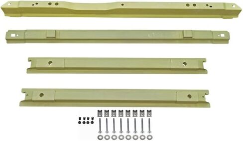 KarParts360 For Ford F-250 Super Duty/F-350 Super Duty 1999-2017 Truck Bed Floor Support | With 4 Rails | With 2 Body Bolts And 2 Clip Nuts | Replacement For BC3Z9911215B, F81Z9911215BA in Saudi Arabia