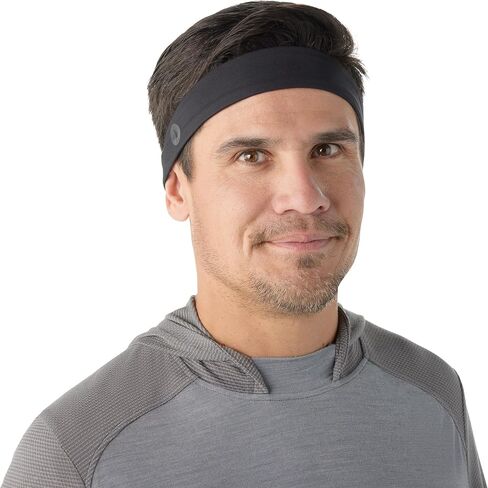 Smartwool Unisex Active Stretch Headband, Breathable Merino Wool Accessory for Men & Women in Saudi Arabia