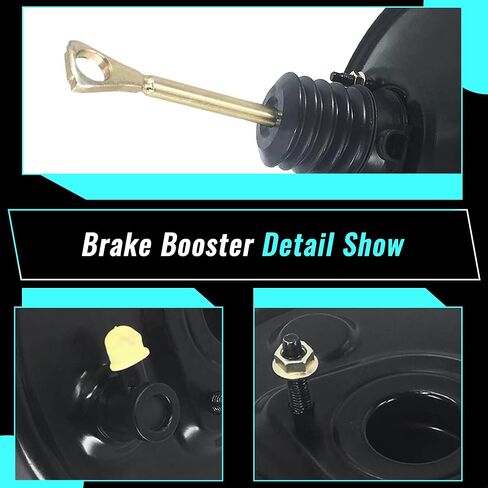 PartsFlow 54-74829 Power Brake Booster compatible with Chevrolet Silverado 1500 2005-2006 1500 Classic 2007 GMC Sierra 1500 2005-2006 5.3L 4.3L 4.8L 6.0L without Master Cylinder in Saudi Arabia