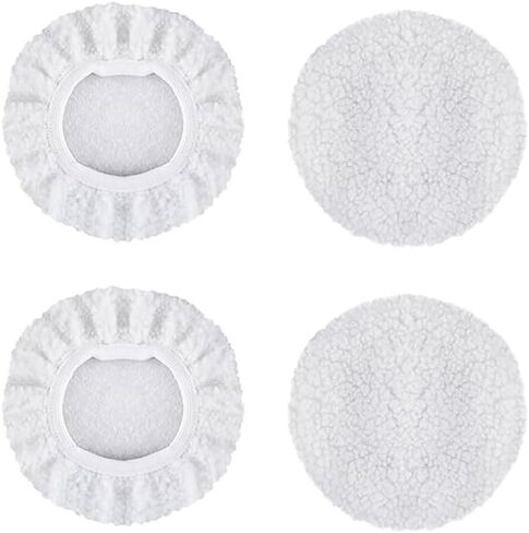 4 PCS CAR CAR PADS 5-6 Inch-منصات تلوين من الدرجة المهنية مع حواف مزدوجة مزدوجة للتفاصيل التلقائية واستعادة السطح in Saudi Arabia
