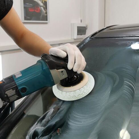 4 PCS CAR CAR PADS 5-6 Inch-منصات تلوين من الدرجة المهنية مع حواف مزدوجة مزدوجة للتفاصيل التلقائية واستعادة السطح in Saudi Arabia