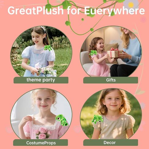 إكسسوارات أزياء السحلية Chameleonshoulder Plush Cosplay Propsmerch Gifts للنساء البالغين in Saudi Arabia