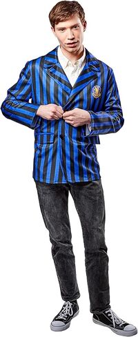 Rubies Men's Wednesday Nevermore Academy Costume Jacket in Saudi Arabia