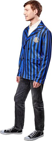 Rubies Men's Wednesday Nevermore Academy Costume Jacket in Saudi Arabia