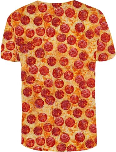 Unisex 3D Print Round Neck Short Sleeved Fashion Summer T-Shirt in Saudi Arabia