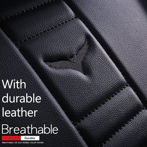 مجموعة كاملة من أغطية مقاعد السيارات العالمية الملائمة مناسبة ل Audi 1999-2025 95 ٪ من الطرز ، و Pu Leather Automobile Interior مع مسند رأس وسادة أسود ومقهى in Kuwait