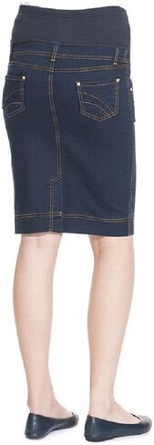 Maternity Pregnant Denim Skirt with Pregnancy Jersey Panel in Saudi Arabia