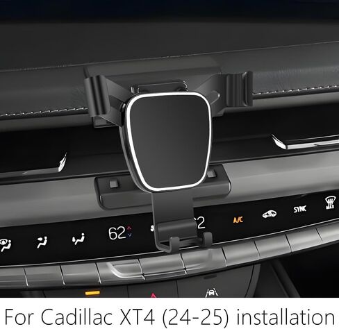 Car Phone Holder for 2019-2023 Cadillac XT4 Auto Accessories Navigation Bracket Interior Decoration Mobile Cell Phone Mount in Saudi Arabia