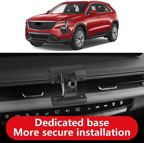 Car Phone Holder for 2019-2023 Cadillac XT4 Auto Accessories Navigation Bracket Interior Decoration Mobile Cell Phone Mount in Saudi Arabia