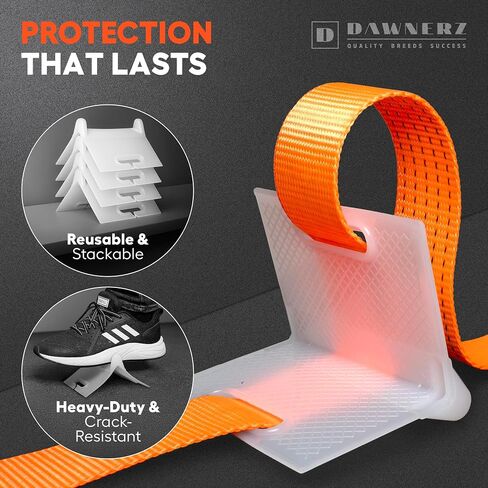 Flatbed Cargo Protector, Plastic Corner Protector, Size: M for 2 inches Tie Downs 1pc in Saudi Arabia