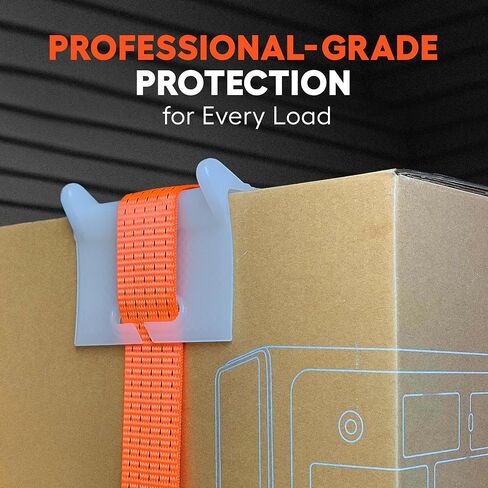 Flatbed Cargo Protector, Plastic Corner Protector, Size: M for 2 inches Tie Downs 1pc in Saudi Arabia