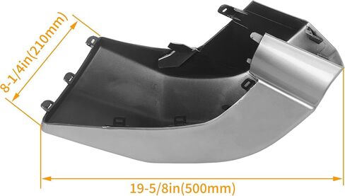 أغطية نهاية المصد الخلفي Kuafu متوافقة مع 2007-2014 Toyota FJ Cruiser بديل لـ TO1104121 TO1105121 5246235021 5246235021 سائق غطاء ركن الوفير والراكب - بصفي. in Saudi Arabia