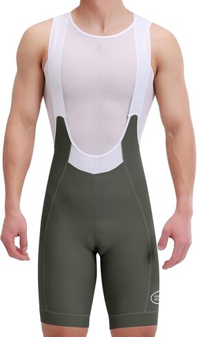 INBIKE Men's Cycling Bib Shorts with Pocket, 3D Padded Bike Bib Shorts, Breathable Biker Shorts for Bicycle Spinning Biking in Saudi Arabia