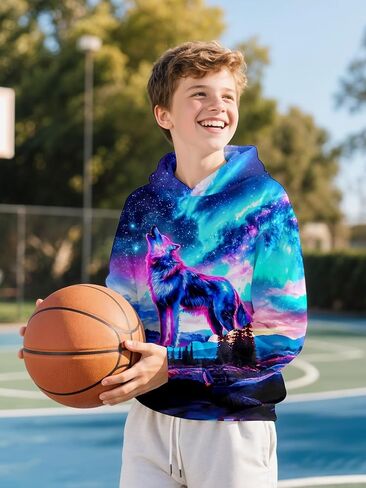 Sankill Boys Sweatshirts Hoodies للأولاد هوديز الحجم 14-16 Cool Teen Boy Gifts Kids Sweatshirts 10 12 ملابس الشباب in Kuwait