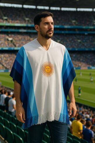 Gamboa Mexican Argentine Colombian Ponchos for Men sarape pancho men sarapes costume outfit poncho hombre in Saudi Arabia
